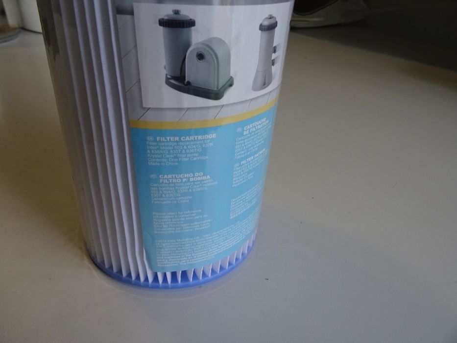 Cartuxo ou Filtro para piscina Intex A — Novo e Selado
