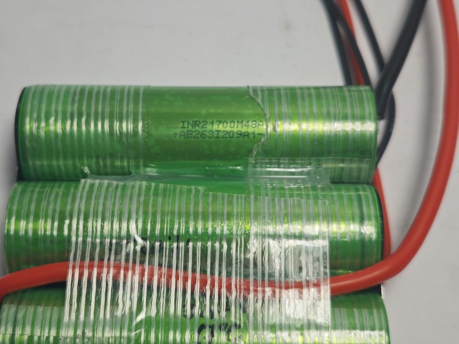 Li-ion аккумулятор 3S 1P 11,1V 4800 mAh из элементов 21700 LG M48A