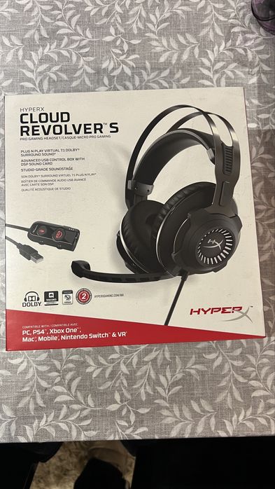 Headset Hyperx cloud revolver S