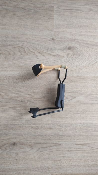 Fisga com apoio de braço