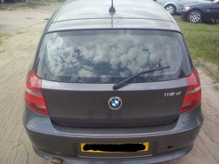 Klapa bagażnika Bmw e87 e81 LCI a22 Sparkling Graphite Metallic