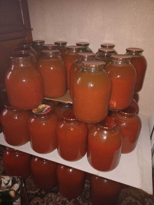 домашній томатний сок 3л