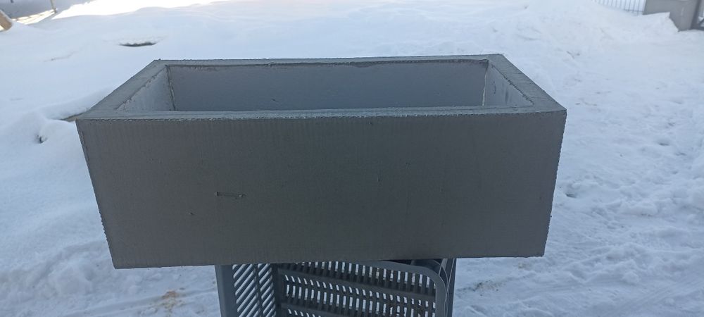 Donice termo, styropianowe.