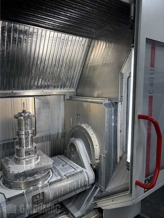 Centrum obróbcze CNC HERMLE C40U Dynamic stół obrotowy, chłodzenie (2011)