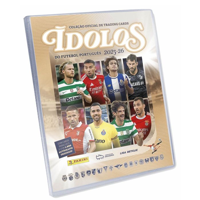 Cartas Ídolos do Futebol Português 2025-26 Panini
