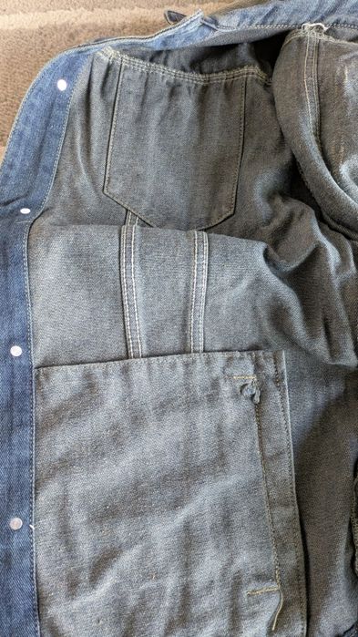 Casaco de ganga L novo (Homem)