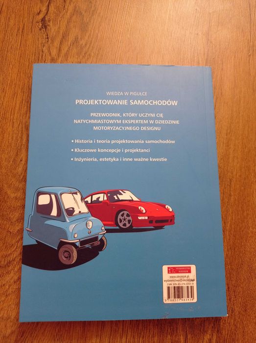 Wiedza w pigułce projektowanie samochodów Tony Lewin - Nowa