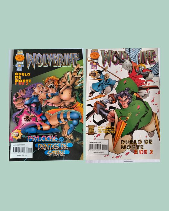 Livros de BD Punisher Wolverine X-Men