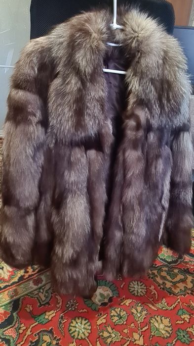 Шубка из чернобурки