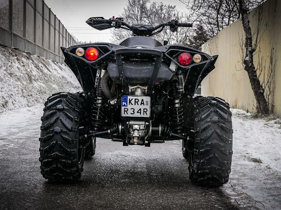 Can am renegade 650 xxc Homologacja (Fox)