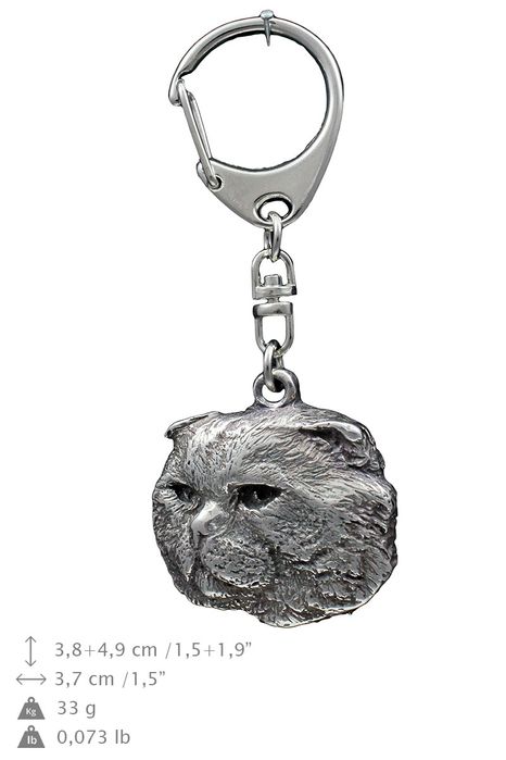 Cat brelok posrebrzany Art-Dog