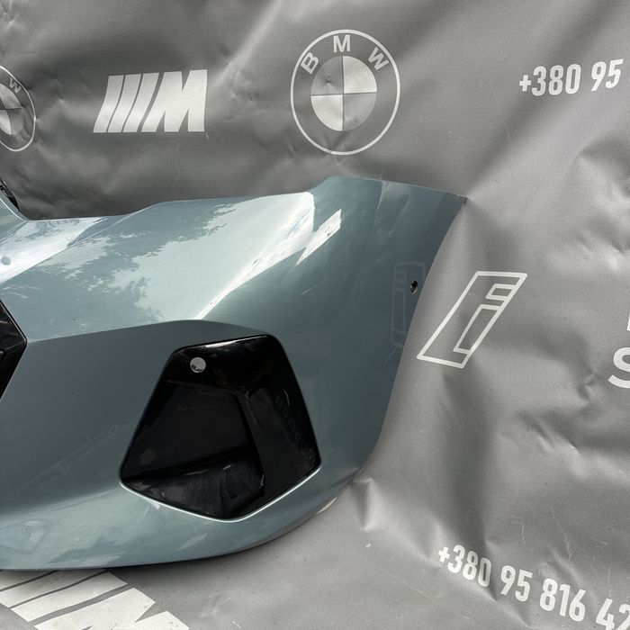Бампер м передній BMW G60 G61 G90 G91 передний М пакет бмв г60 г90 г61 г91 bmw g60 g90 g61 g91 комплектний в колір жалюзи ноздри моторчик
