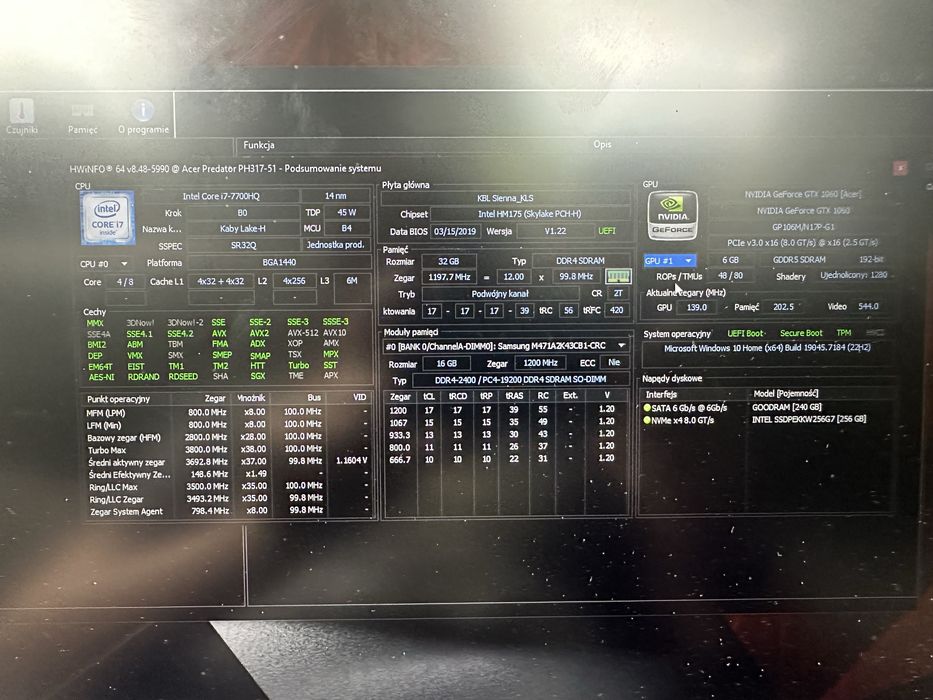 Acer predator helios 300