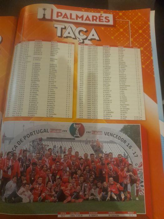 Caderneta oficial de cromos 2017-2018