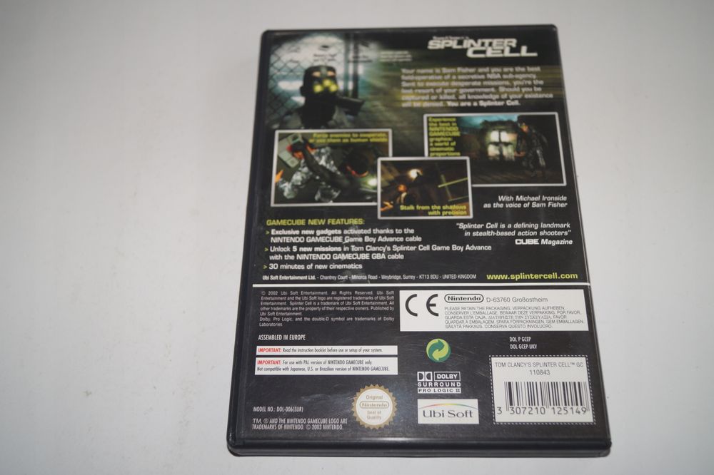 Gra Tom Clancy's Splinter Cell Nintendo Gamecube