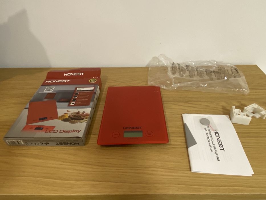 Balança NOVA de cozinha nova, pesa em gramas e kg