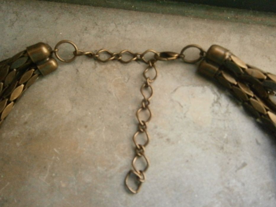 2 colares+par brincos Pedra Dura(nunca usados)64586233214978122