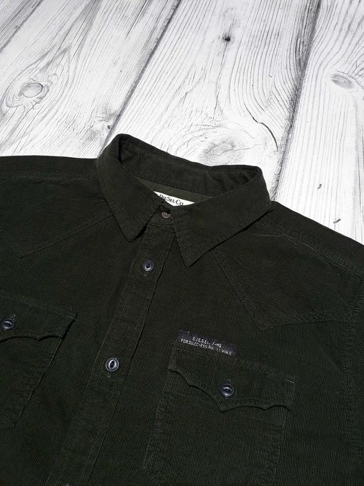 Вельветова сорочка DIESEL рубашка розмір М