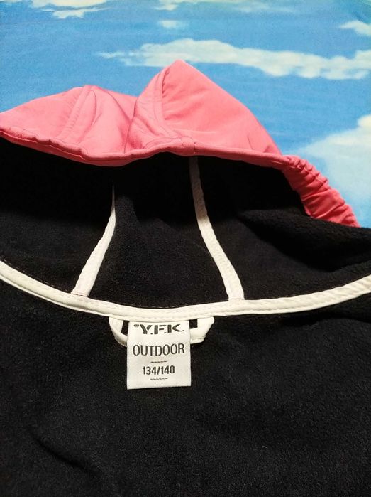 Брендова,стильна,термо куртка софтшелл для дівчинки 9-10 р-Y.F.K.