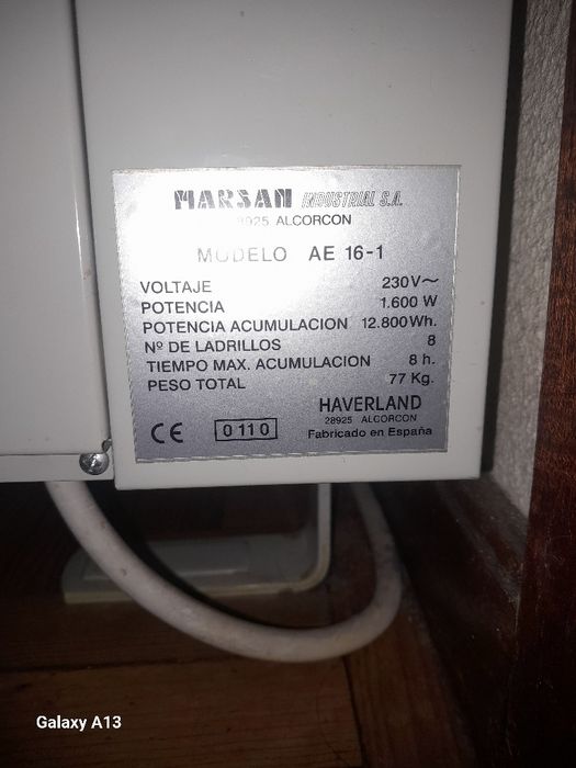 Vendo Acumuladores de calor