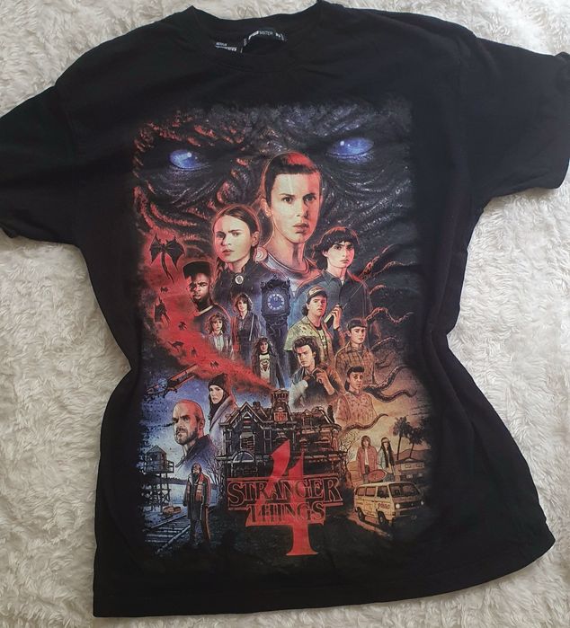 Bluzka koszulka T-shirt stranger things 4 fb sister xs