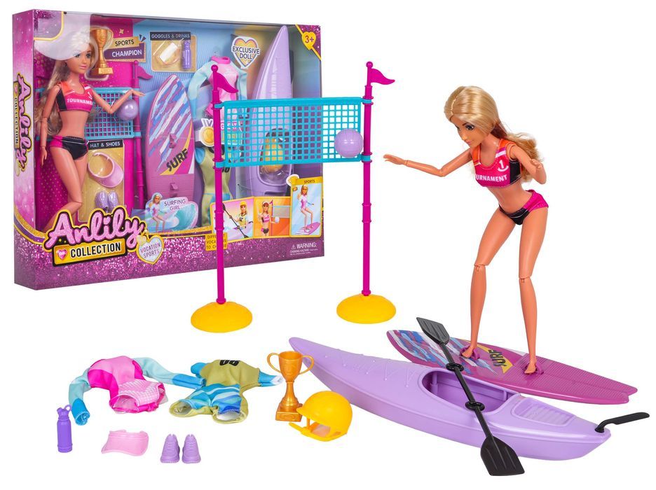 Lalka Olga Na Wakacjach + Akcesoria