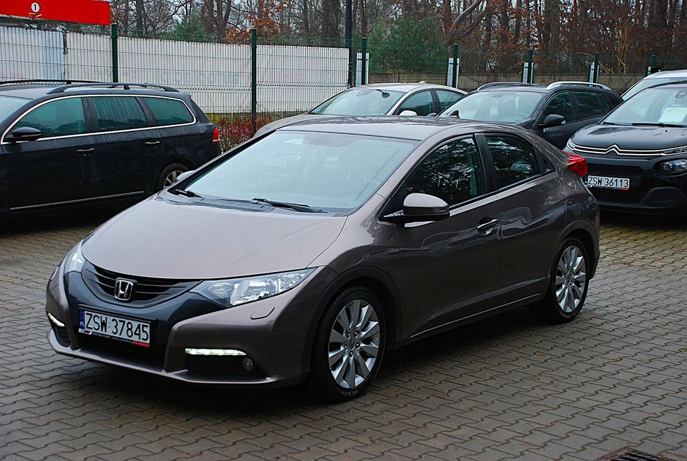 Honda Civic 1 Właściciel w kraju, mały przebieg, 1,8 benzyna, brązowa ,super stan