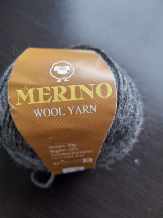 Merino wewna szara.Dostawa gratis