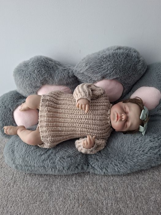 Lalka jak żywe dziecko reborn piękna NOWA duża prawie 50 cm , kończyny