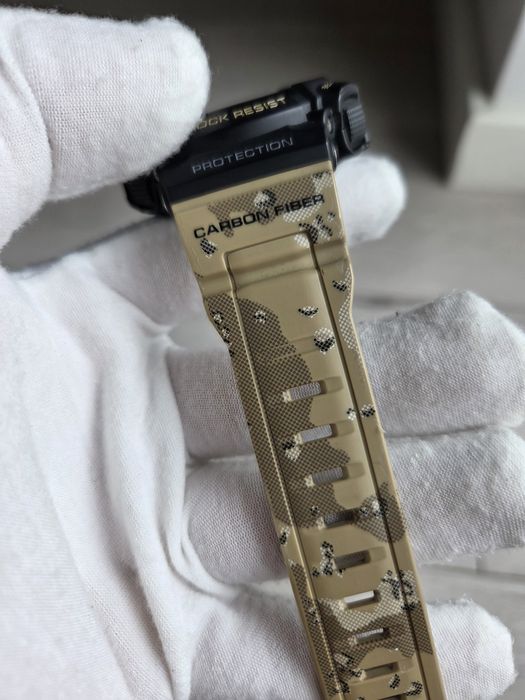 Casio G-Shock GW-9300DC-1 Mudman Carbon Fiber Multiband6 Dodatkowo Bezel Czarna Szlufka Sprzączka