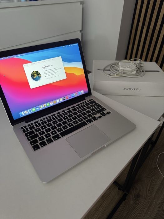 MacBook Pro 13 2015 512GB | Oryginalne pudełko i ładowarka
