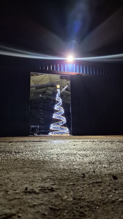 PRZEDSPRZEDAŻ !!! Metalowa choinka 3D zewnętrzna LED