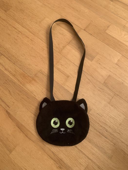 Сумочка котик чорний