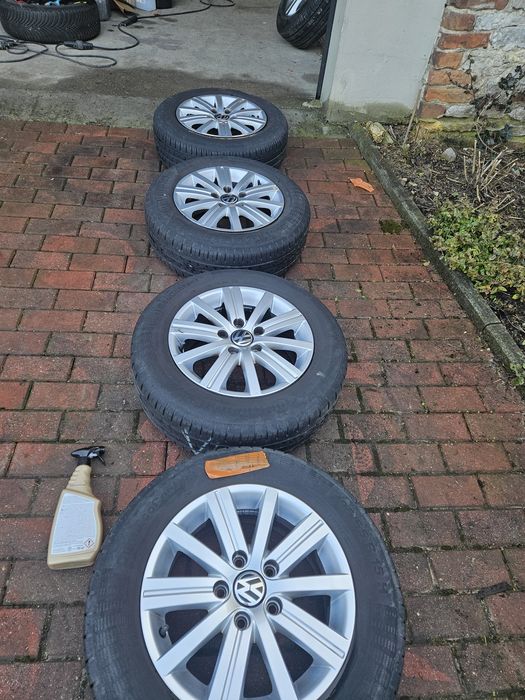 Alufelgi ,koła vw golf 5x112  195 /65r 15