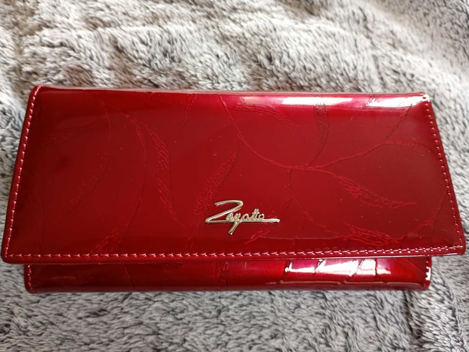 Portfel skórzany damski