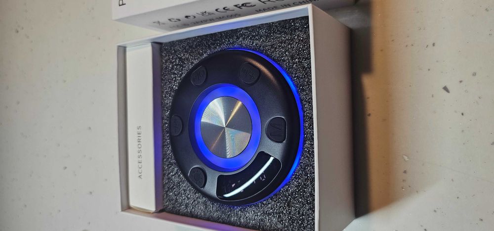Głośnik przenośny pod prysznic Głośnik Bluetooth czarny