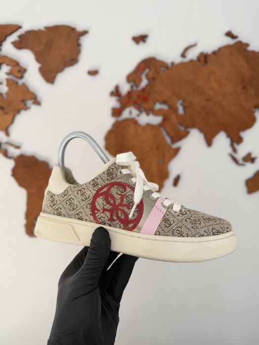 Guess Sneakersy Reata2  Beżowy rozmiar 37