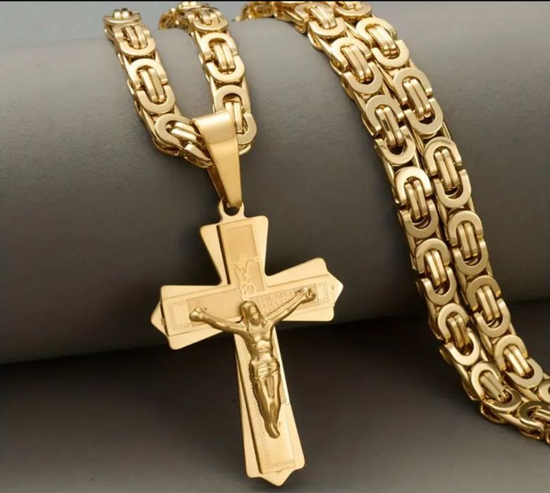 Łanciszek 14 k zloto , 60 cm dł., 0.6 m grubość