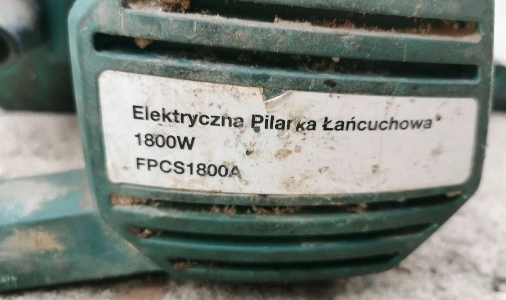 Pilarka,piła łańcuchowa elektryczna 1800 w