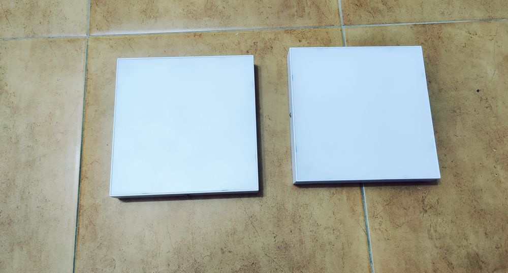 Conjunto de Plafon RLB Led Candeeiro de Teto Quadrado