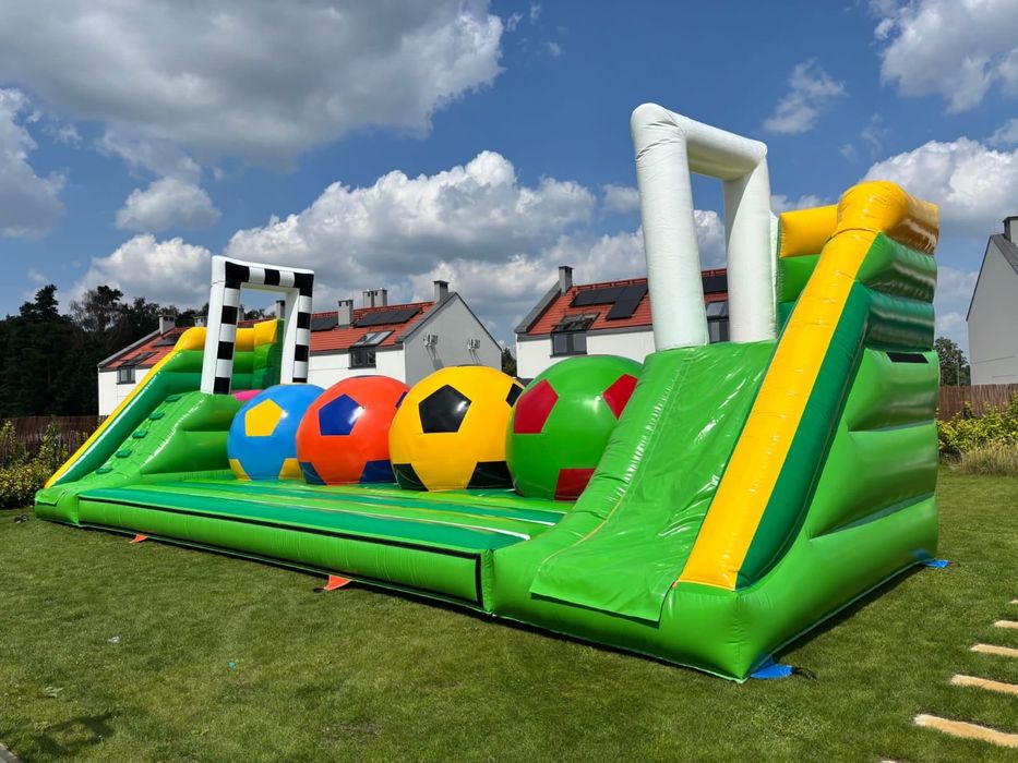 Zjezdzalnia dmuchana wipeut plac zabaw kulki