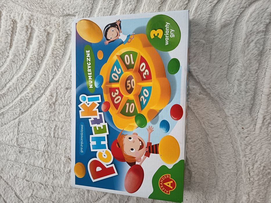 Pchełki numeryczne Gra dla dzieci 3 warianty gry