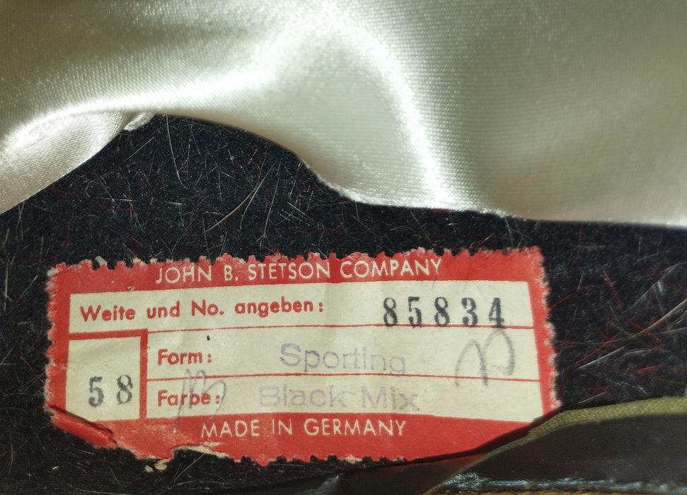 Капелюх Stetson 1950х років