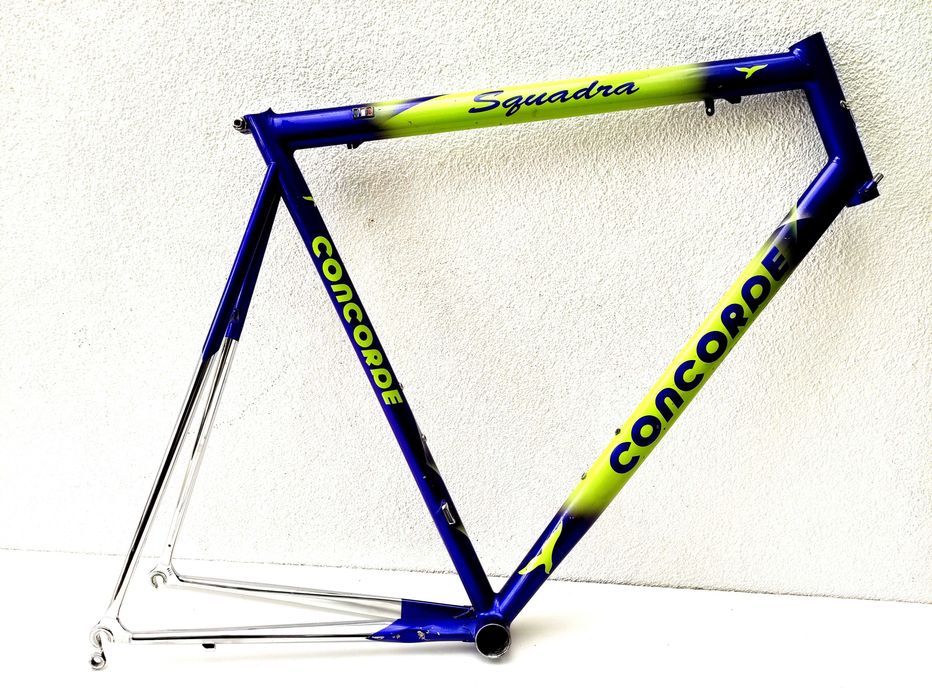 Kultowa Rama szosowa Stalowa Concorde Squadra Columbus BRAIN