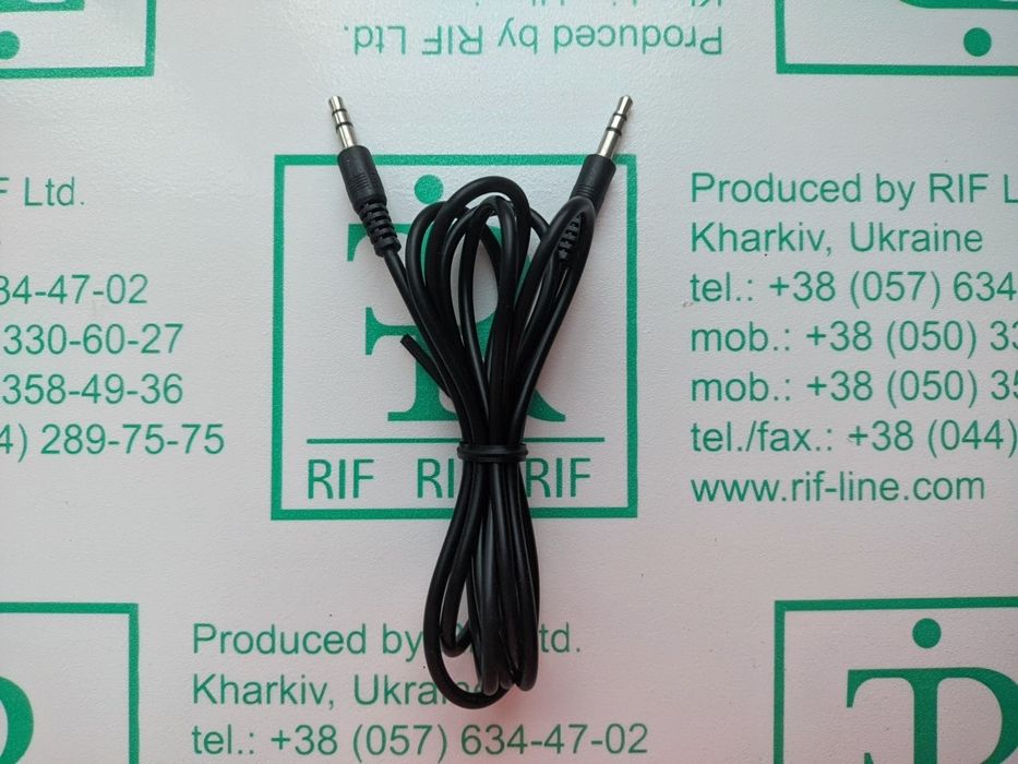 Акустический кабель AUX mini-jack 3,5 mm (1,2m)