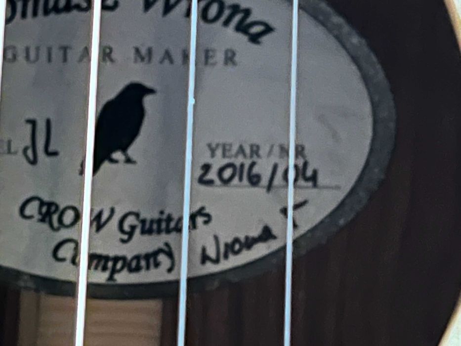 Gitara Akustyczna Crow! Ręczna robota! TOP!