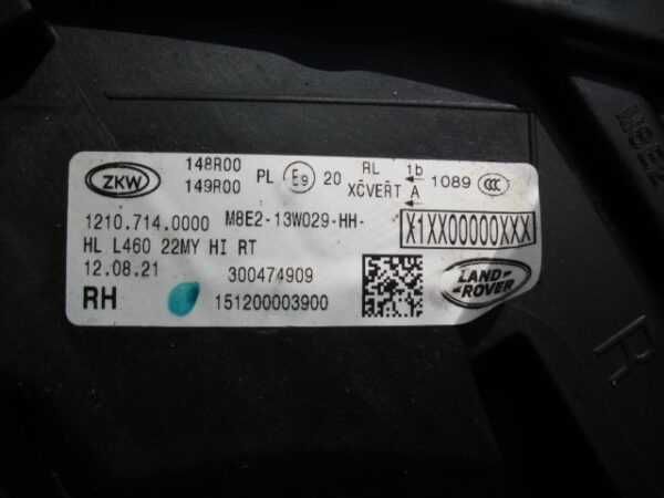Range Rover L460 faróis usados farol
