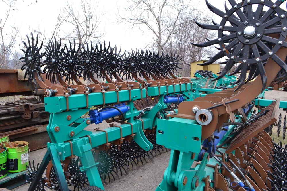 НОВА Борона ротаційна БР-6, мотика гідравлічна,  борона 6метрів
