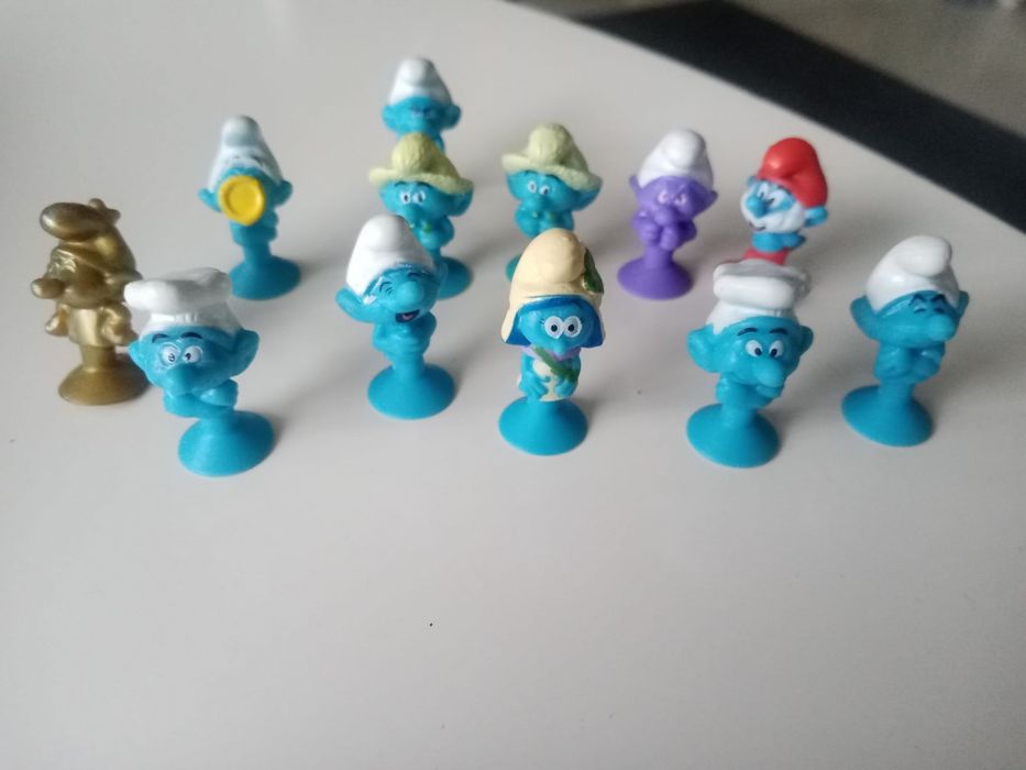 Smerfy Stickeez 12 sztuk