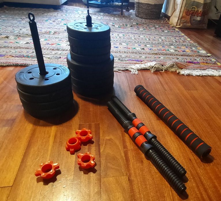 Halteres ajustáveis